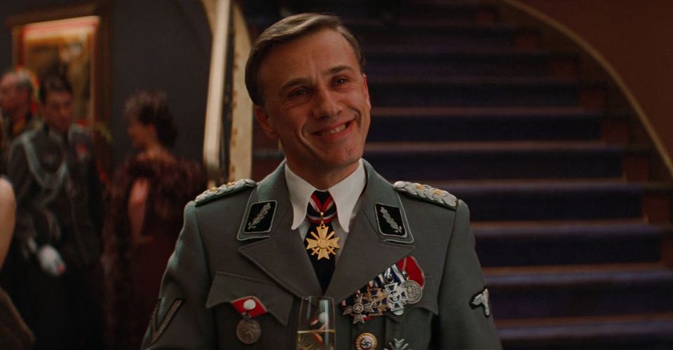 Christoph Waltz as Hans Landa in Inglourious Basterds