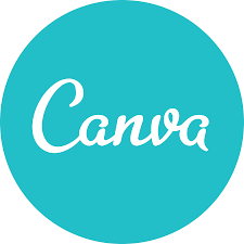 Logo of Canva, a content marketing tool
